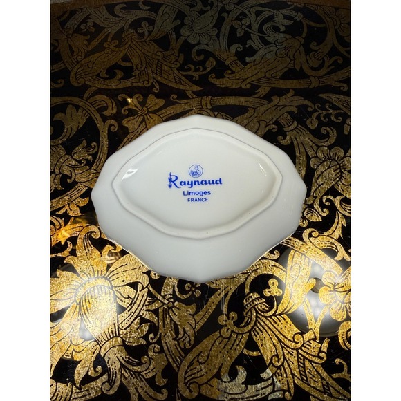 Vintage Raynaud Limoges American Embassy Paris Porcelain Dish - Picture 9 of 13